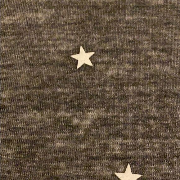 Wildfox Dark Grey & White Star Sweatshirt - Picture 2 of 7